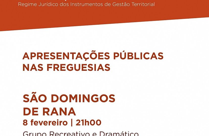 Freguesia recebe a primeira apresentação pública do PDM