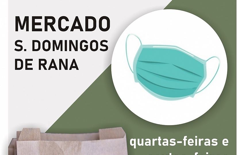 Distribuição de máscaras gratuitas no mercado