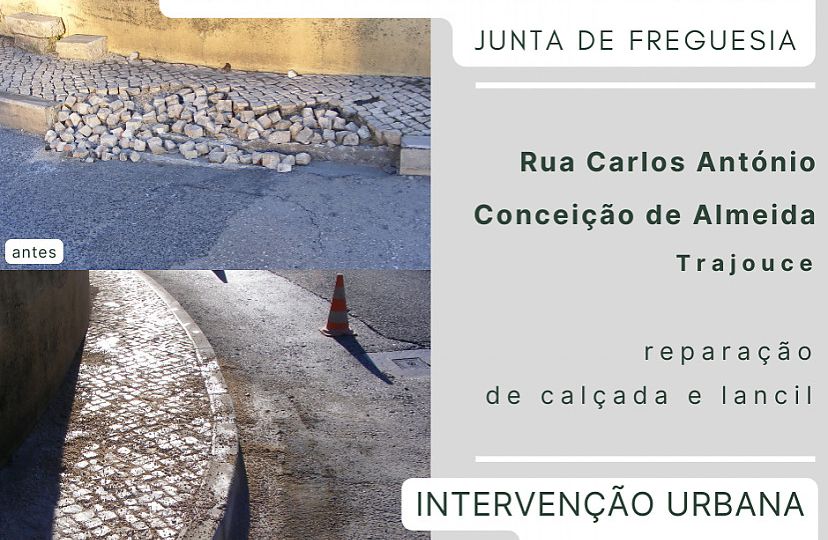 Intervenções no espaço público da freguesia1