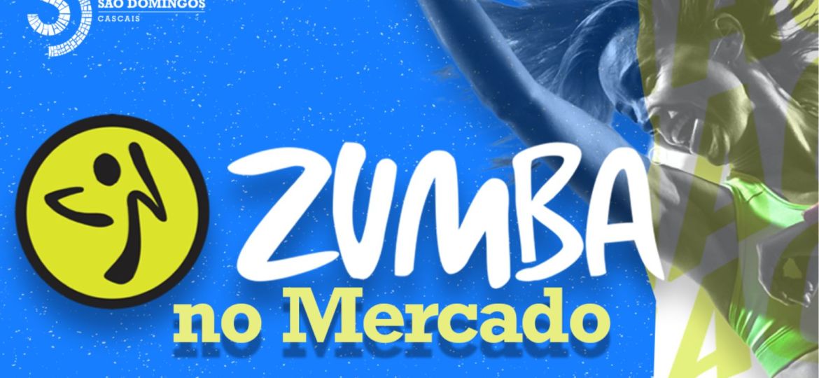 Aula de Zumba no Mercado