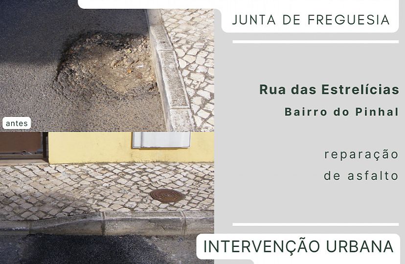 Reparações no espaço público da freguesia1