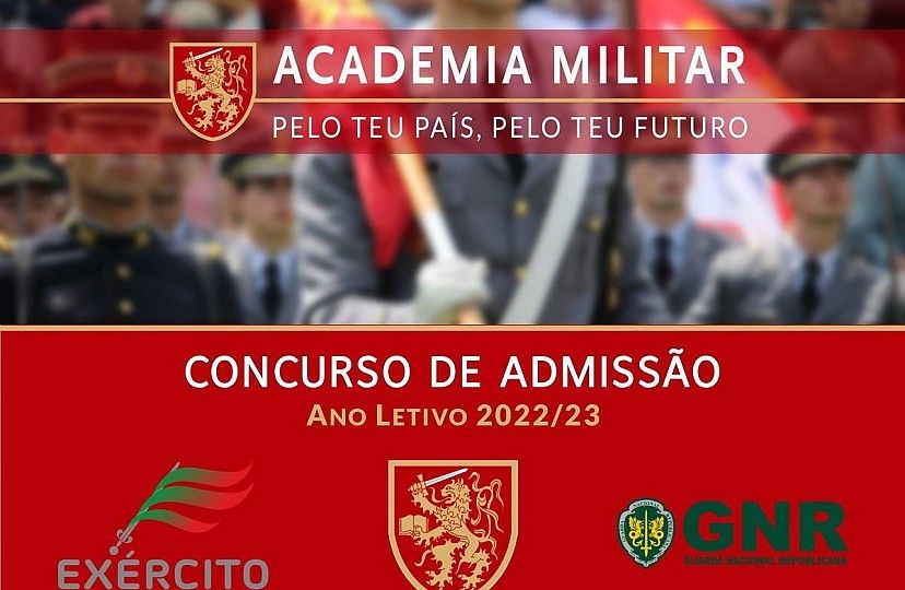Concurso de admissão à Academia Militar 2022-2023