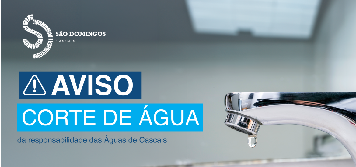 AVISO - CORTE DE ÁGUA 26NOV
