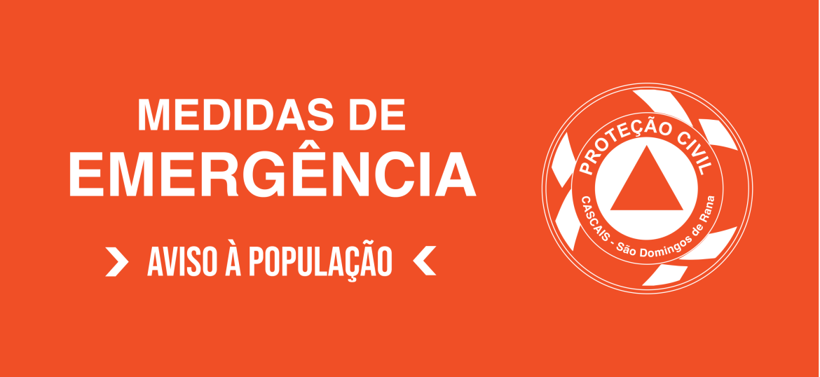 Medidas de Emergência - aviso à população